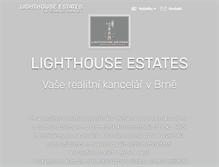 Tablet Screenshot of lighthouse-estates.cz